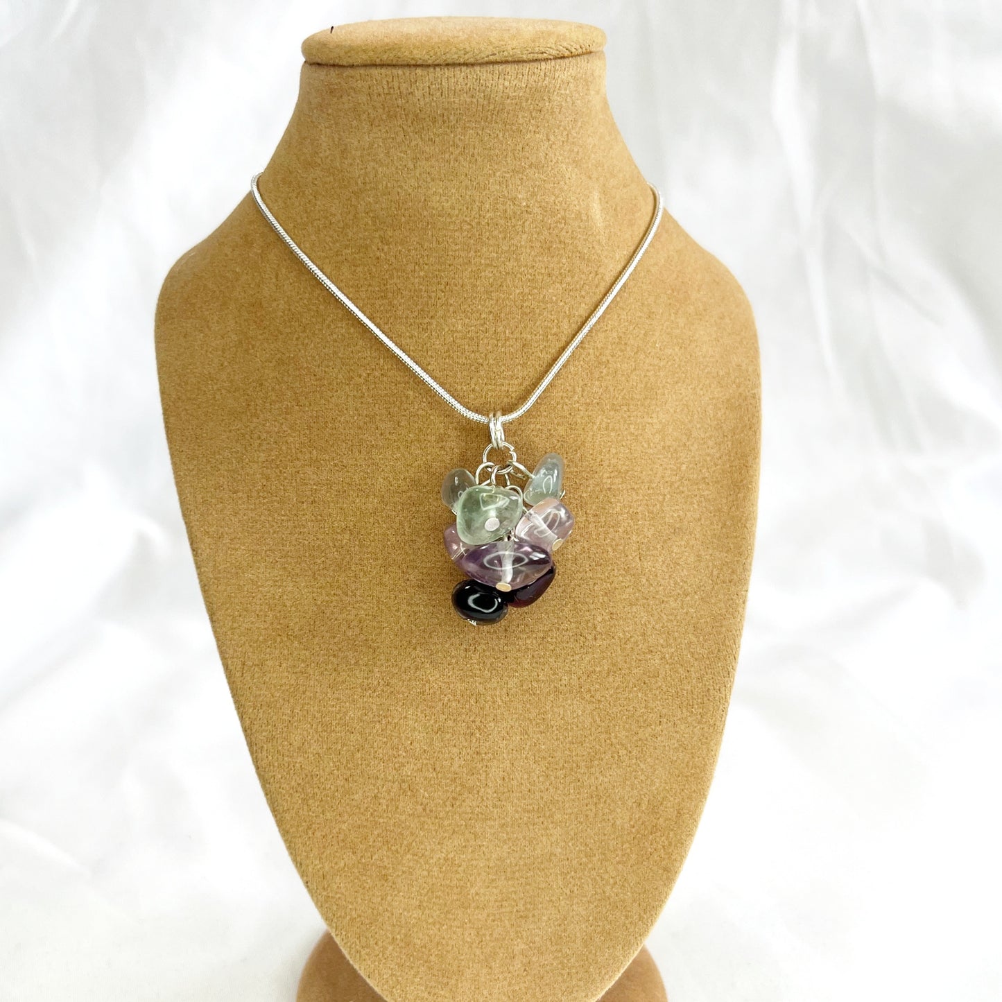 Agate Cluster Pendant