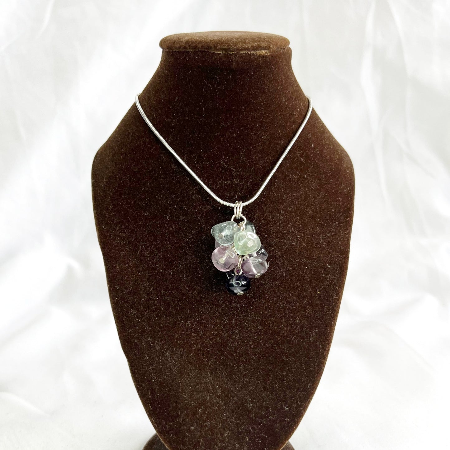 Agate Cluster Pendant