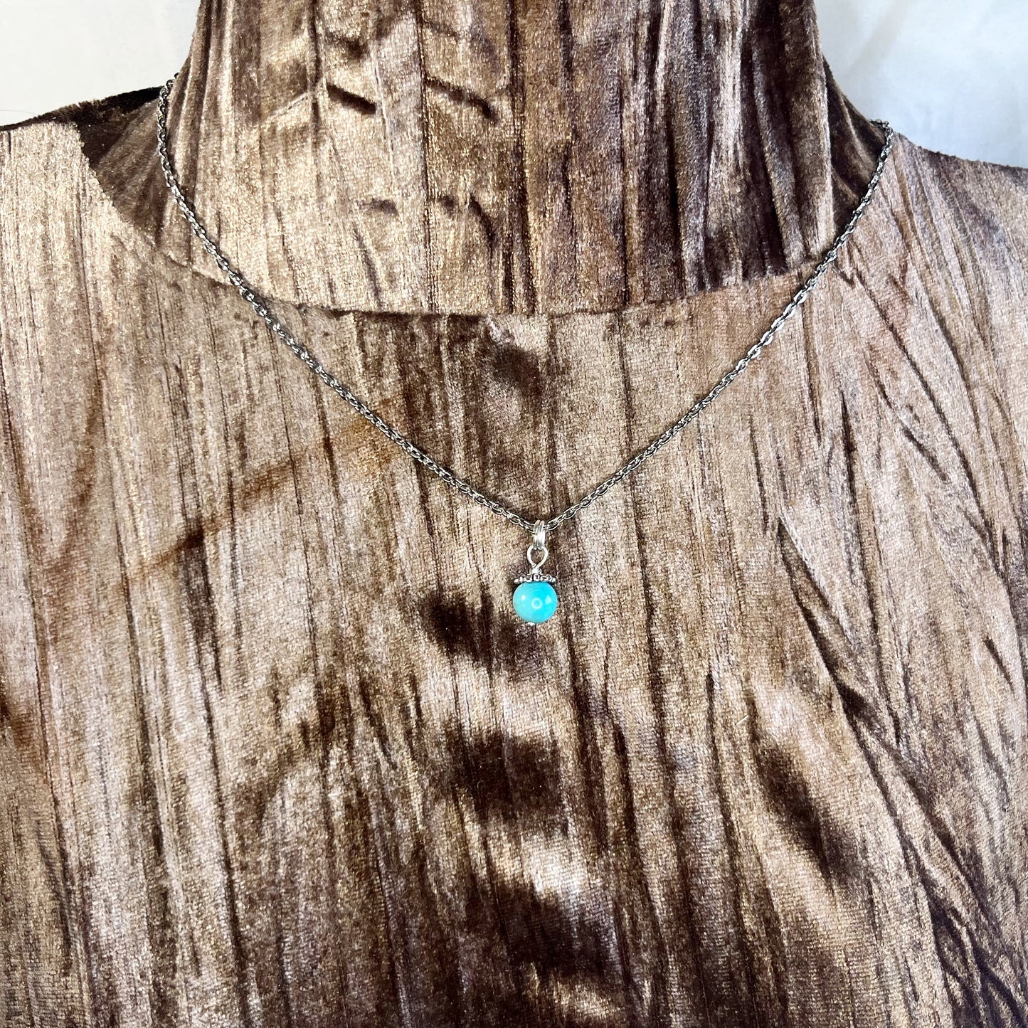 Turquoise Pendant Necklace