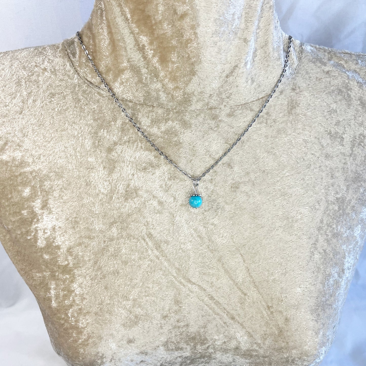 Turquoise Pendant Necklace