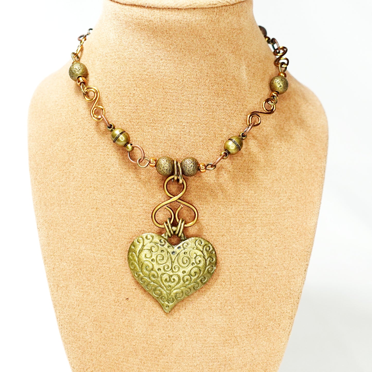Celtic Heart Convertible Jewellery Set
