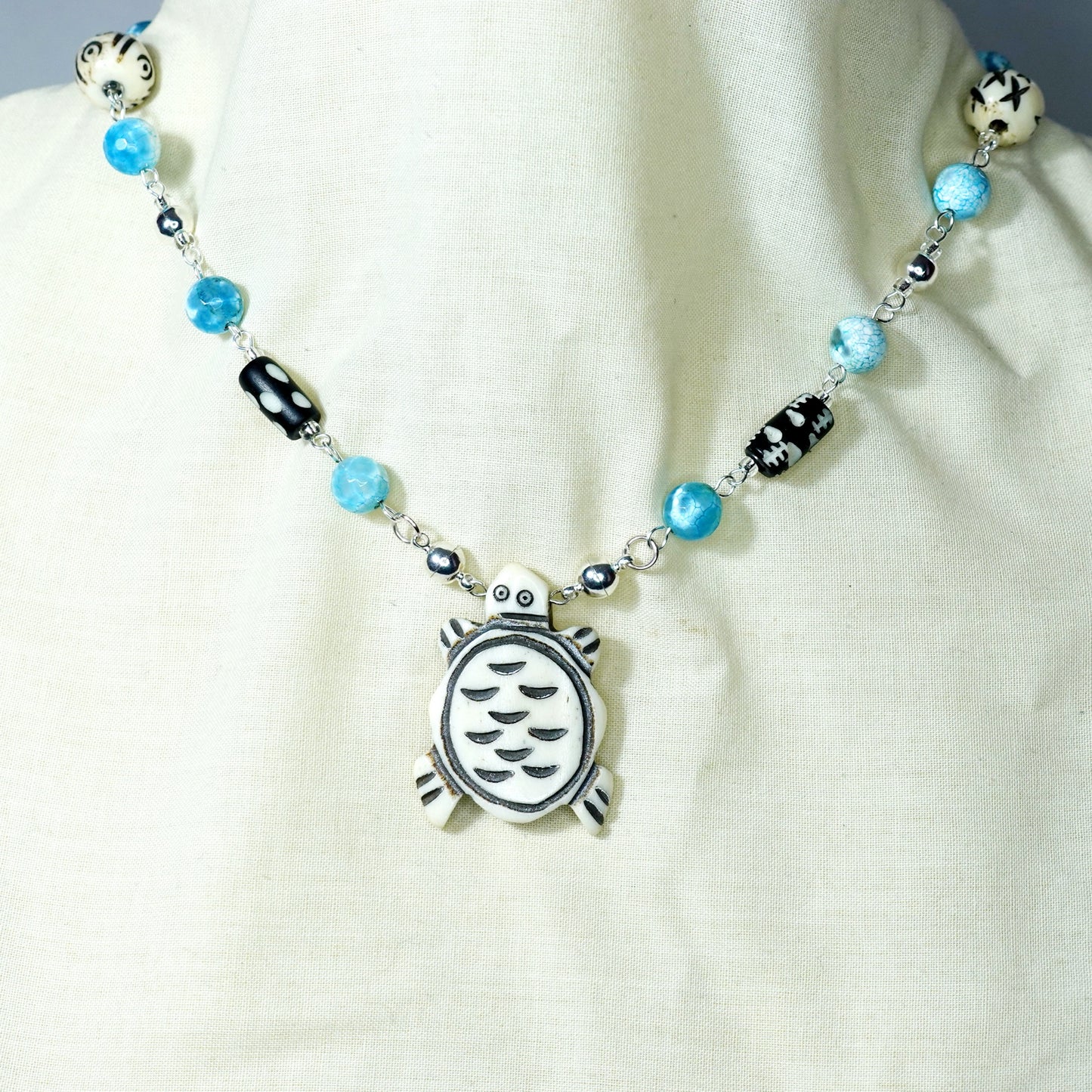 Sea Reef Turtle and Sand Dollar Convertible Jewellery Set