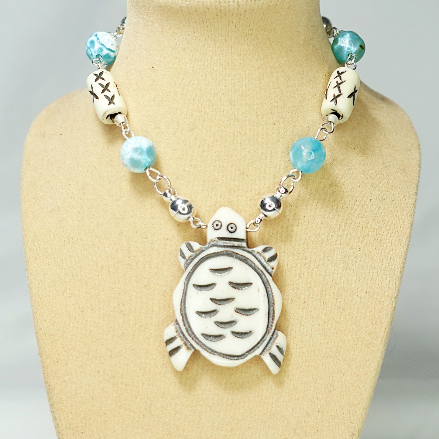 Sea Reef Turtle and Sand Dollar Convertible Jewellery Set