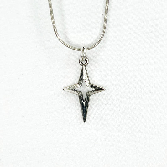 Four-Pointed Star Necklace