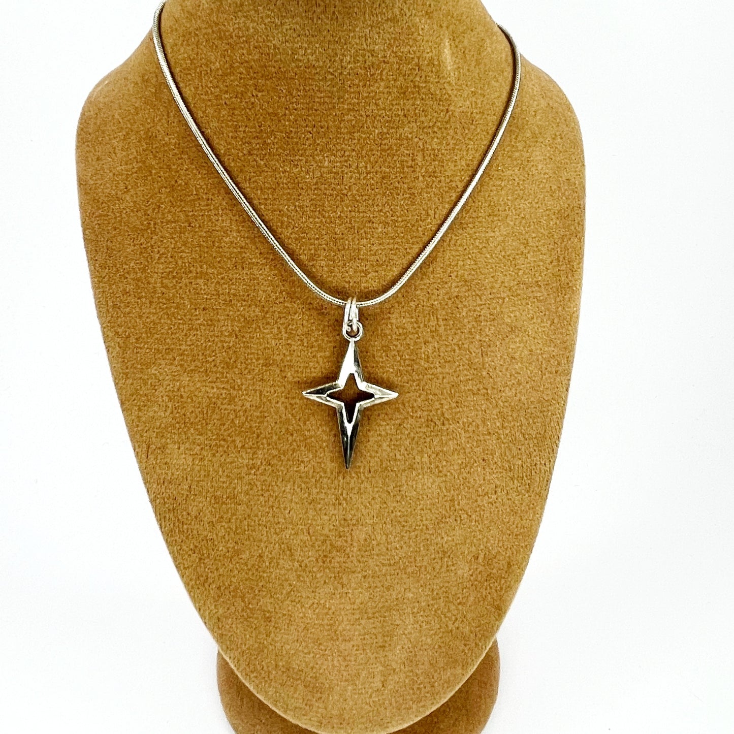 Four-Pointed Star Necklace