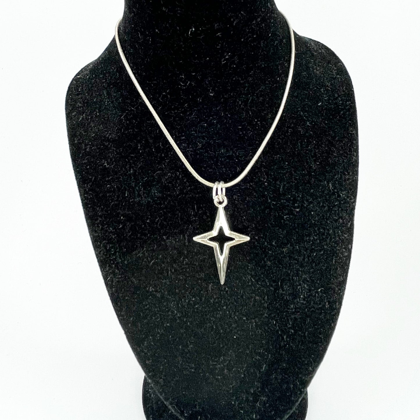 Four-Pointed Star Necklace