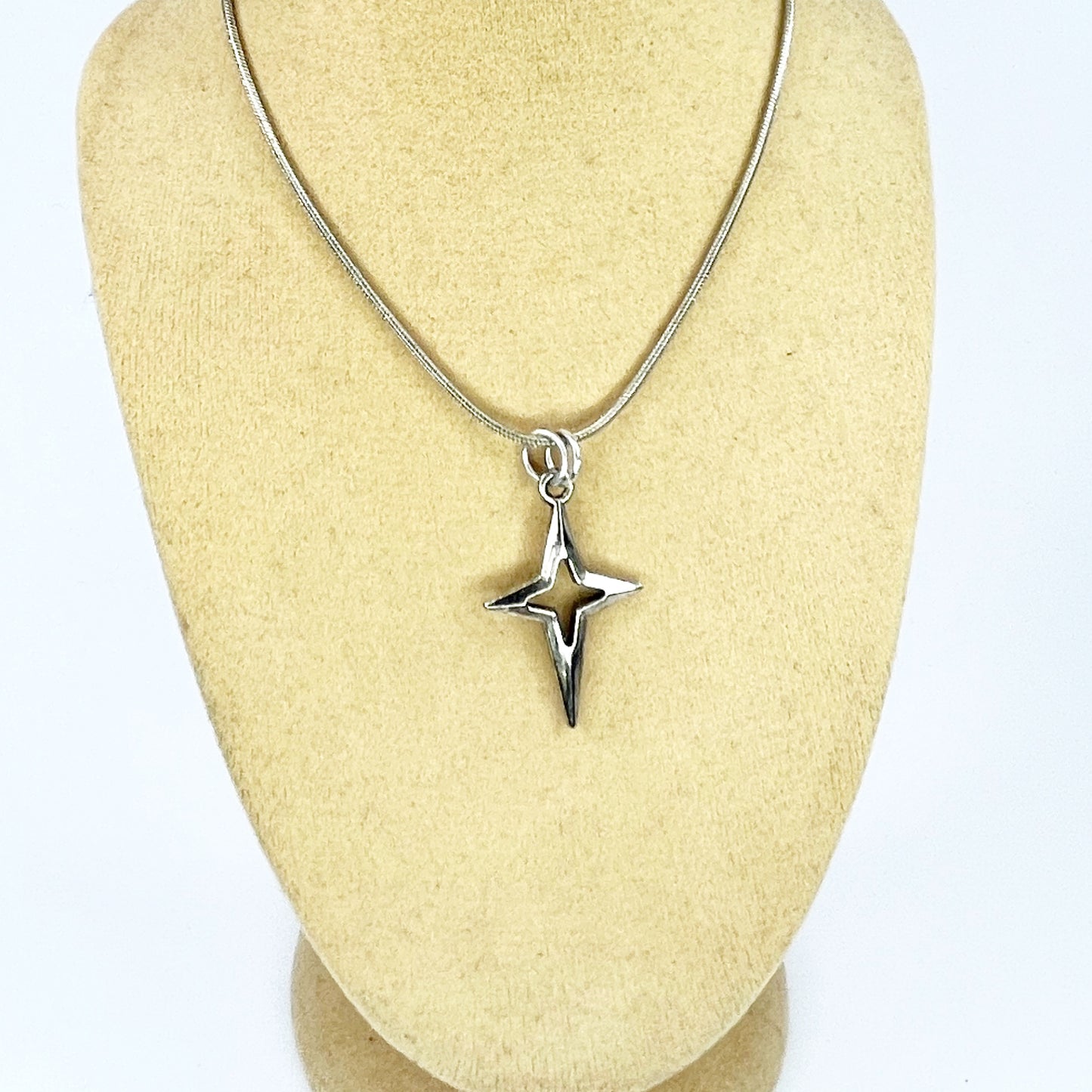 Four-Pointed Star Necklace