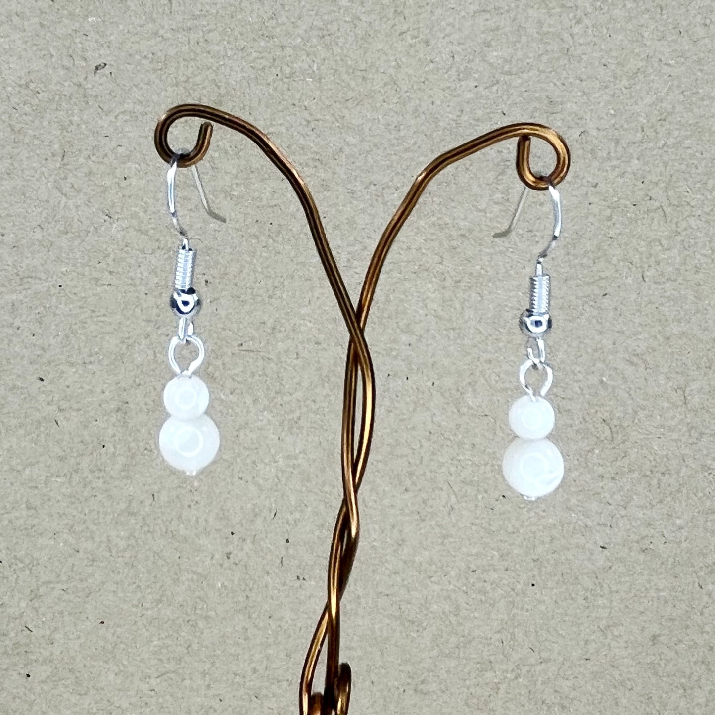 Mother of Pearl Drop Earrings